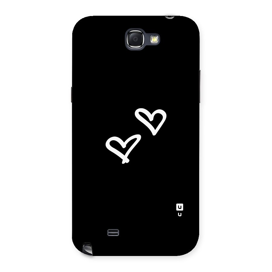 Hearts Love Back Case for Galaxy Note 2