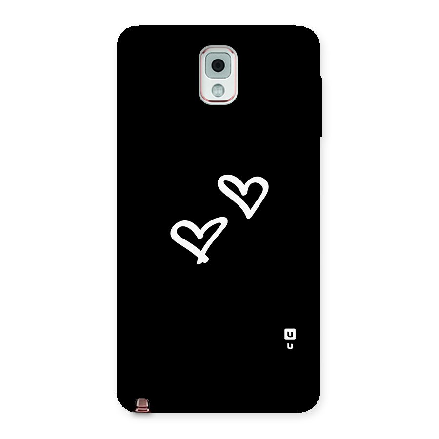 Hearts Love Back Case for Galaxy Note 3