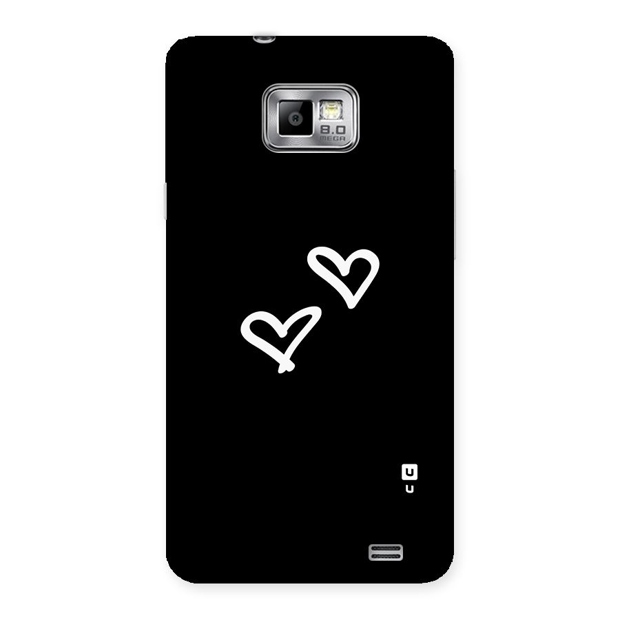 Hearts Love Back Case for Galaxy S2