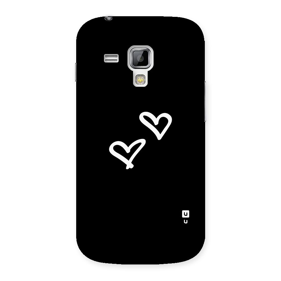 Hearts Love Back Case for Galaxy S Duos