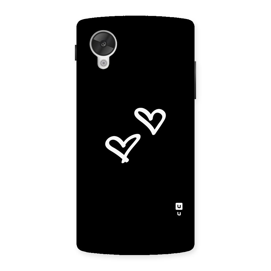 Hearts Love Back Case for Google Nexsus 5