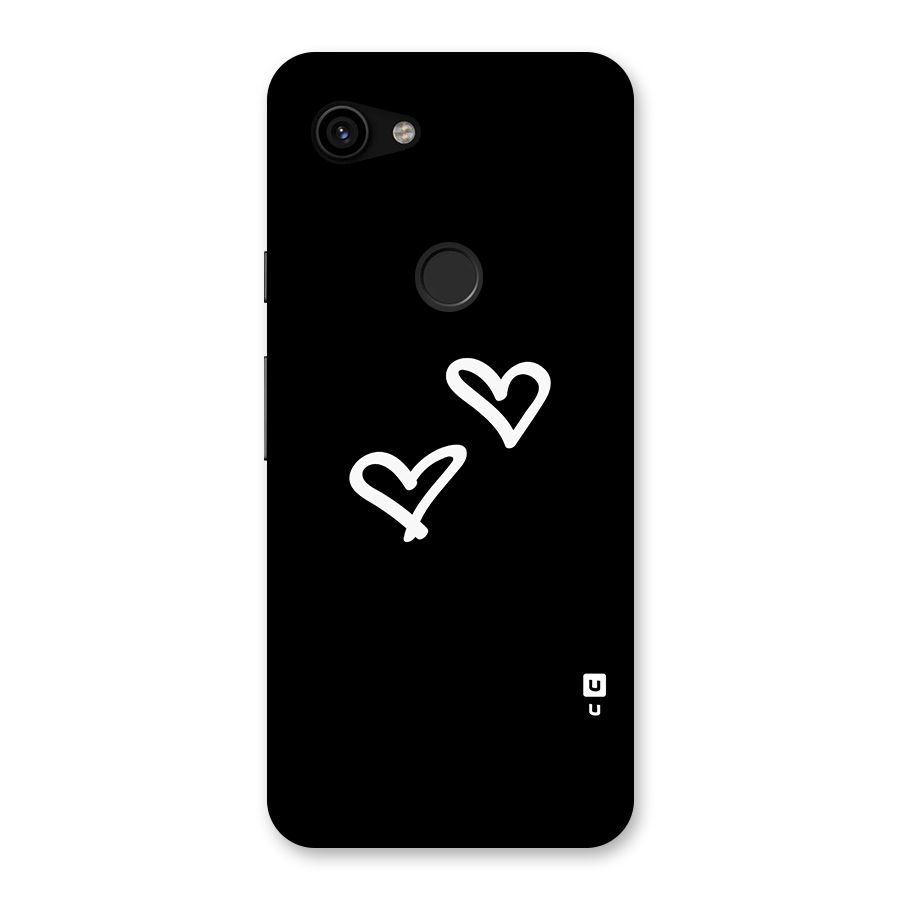 Hearts Love Back Case for Google Pixel 3a