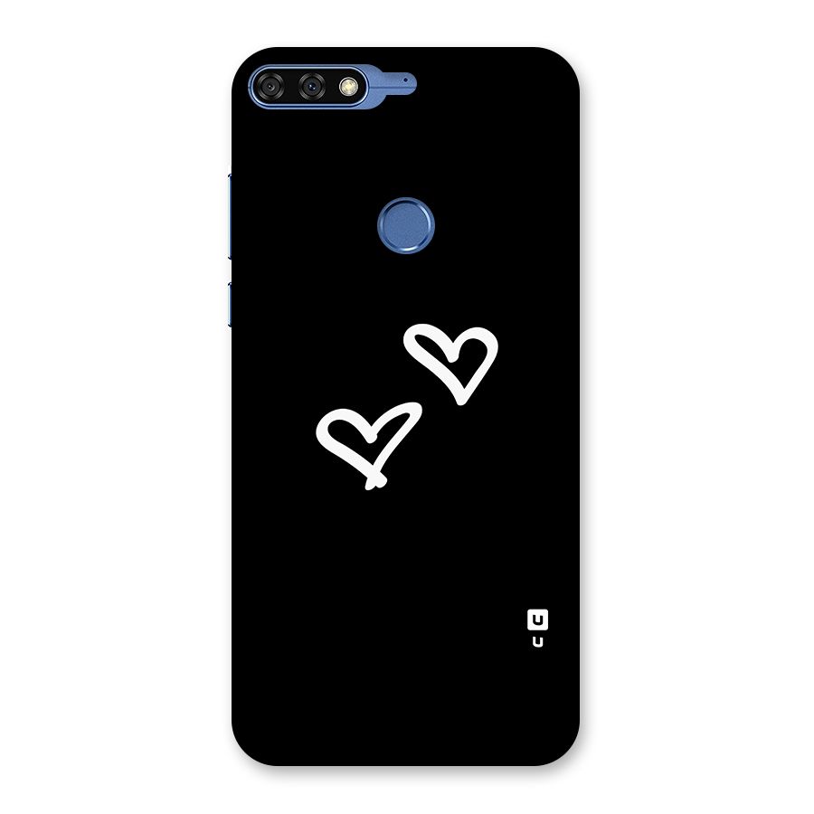 Hearts Love Back Case for Honor 7C