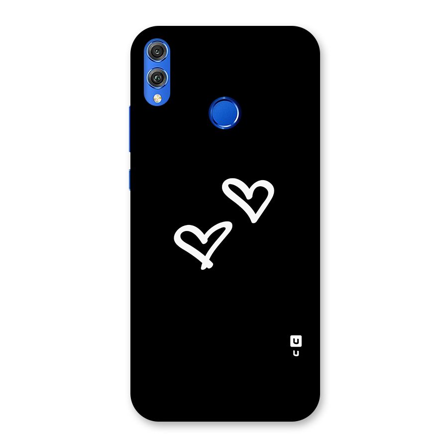 Hearts Love Back Case for Honor 8X