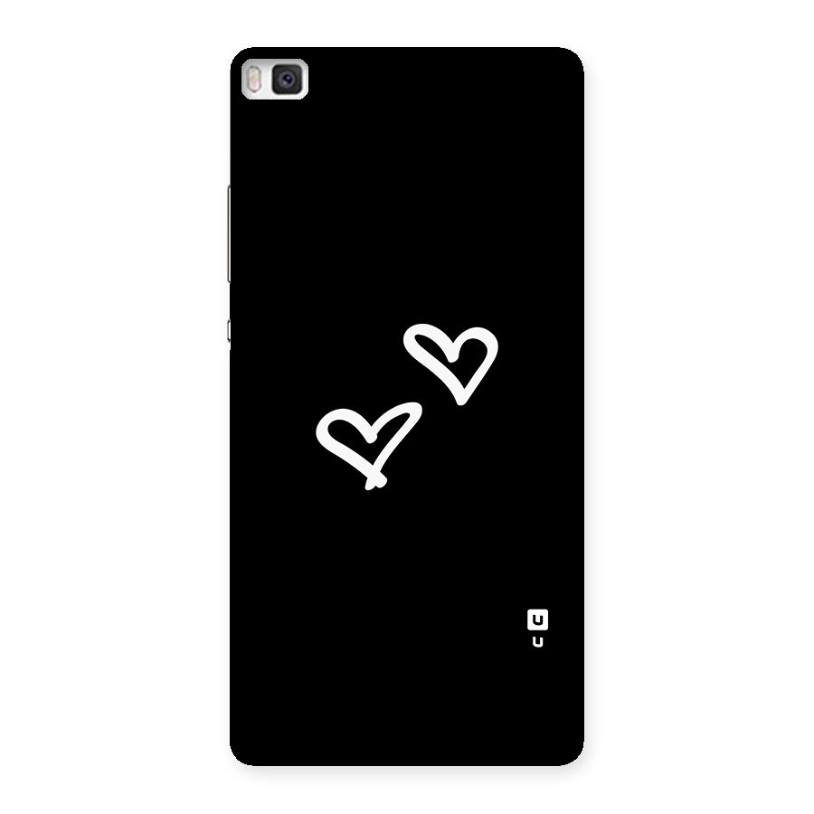 Hearts Love Back Case for Huawei P8