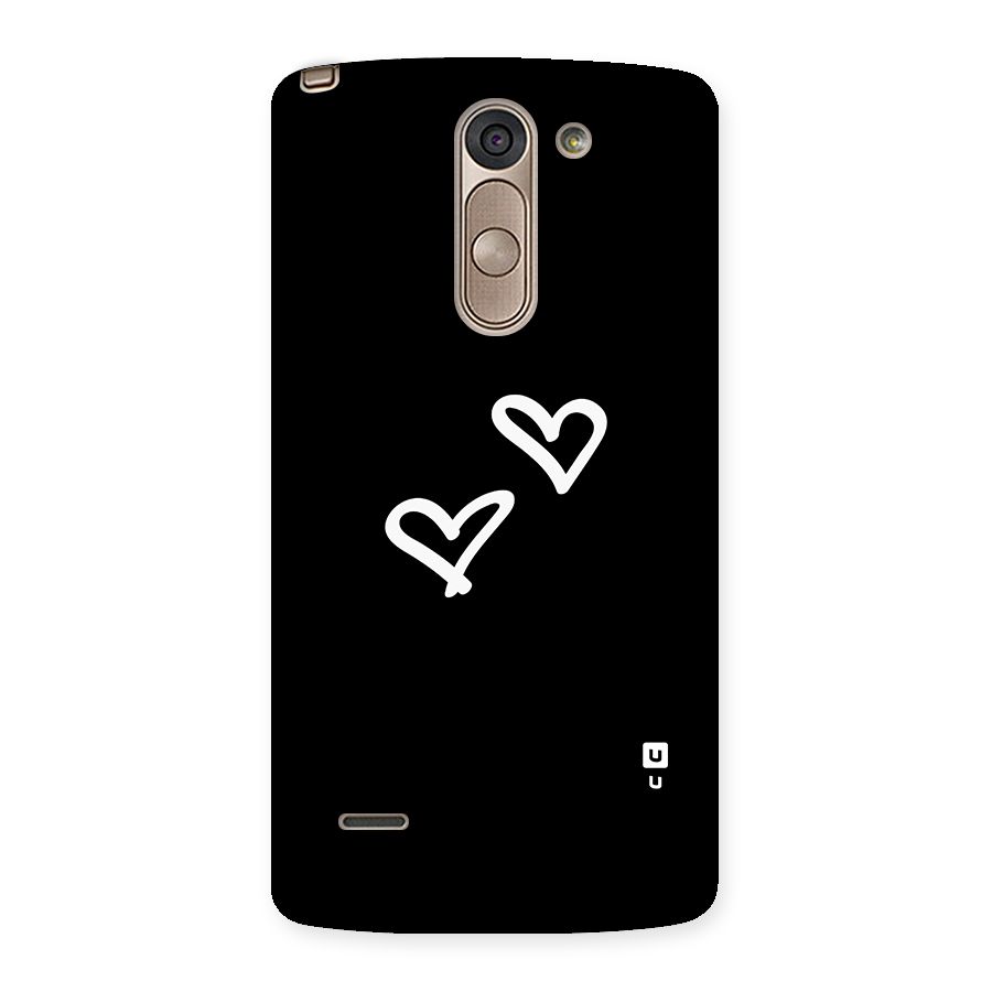 Hearts Love Back Case for LG G3 Stylus