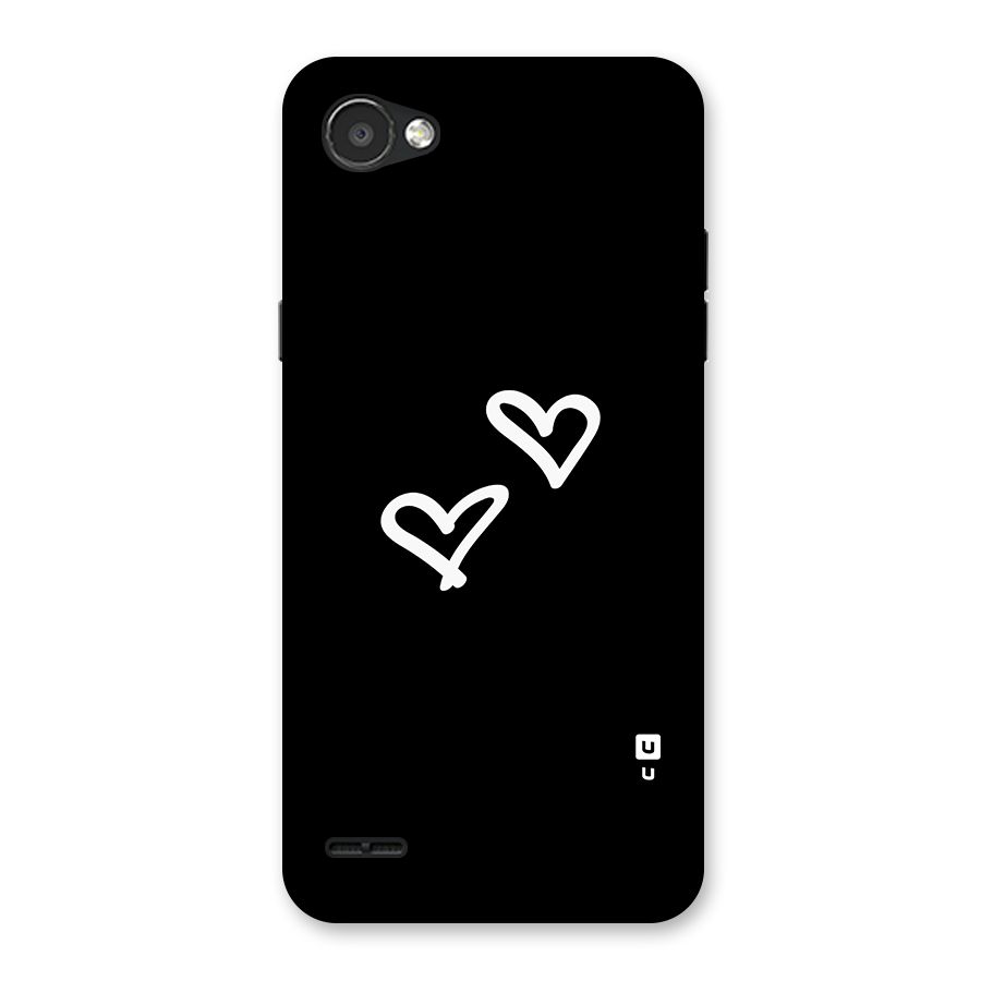 Hearts Love Back Case for LG Q6