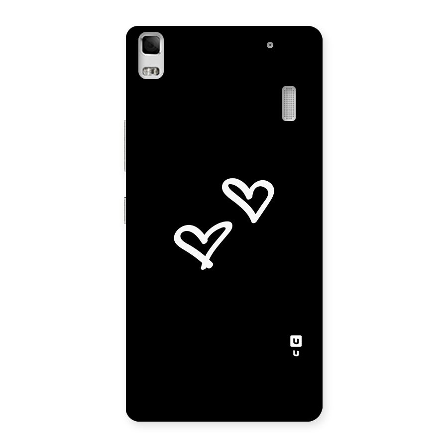 Hearts Love Back Case for Lenovo K3 Note