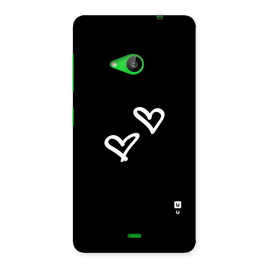 Hearts Love Back Case for Lumia 535