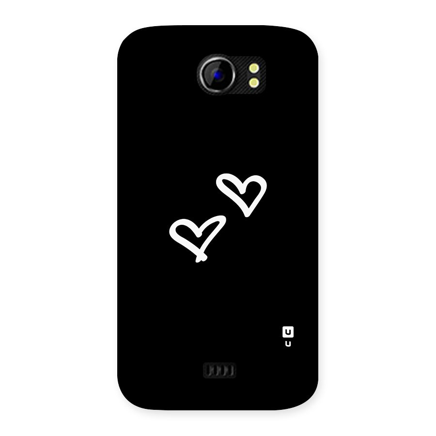 Hearts Love Back Case for Micromax Canvas 2 A110