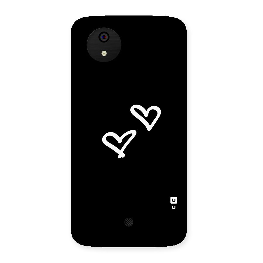 Hearts Love Back Case for Micromax Canvas A1