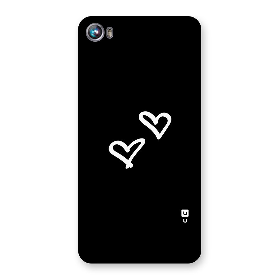 Hearts Love Back Case for Micromax Canvas Fire 4 A107
