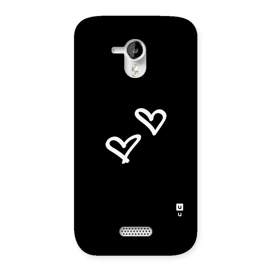 Hearts Love Back Case for Micromax Canvas HD A116