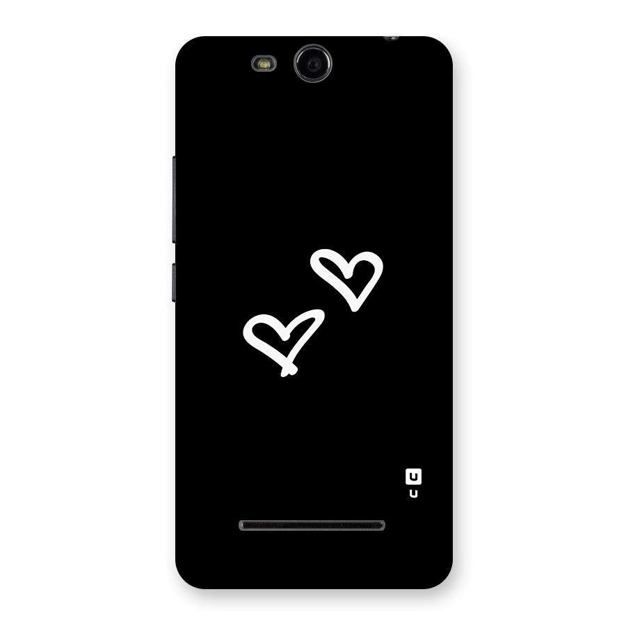 Hearts Love Back Case for Micromax Canvas Juice 3 Q392
