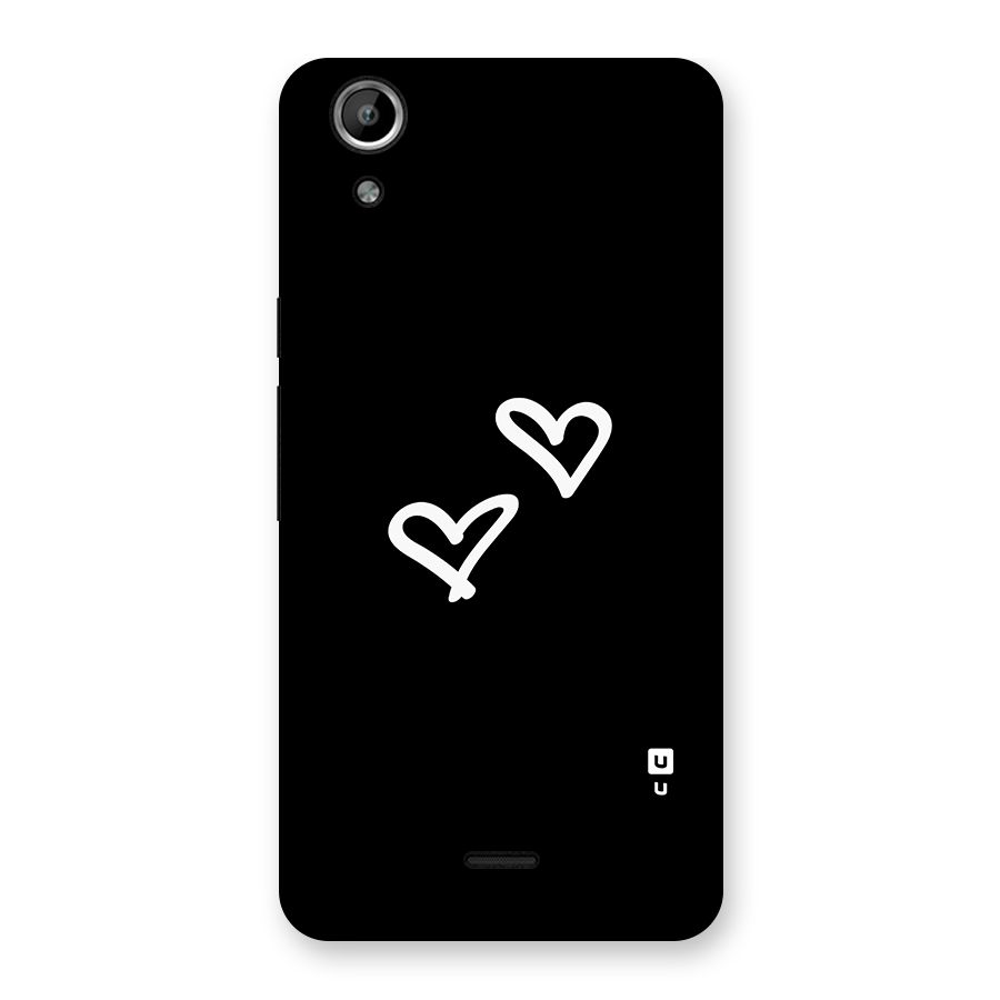 Hearts Love Back Case for Micromax Canvas Selfie Lens Q345