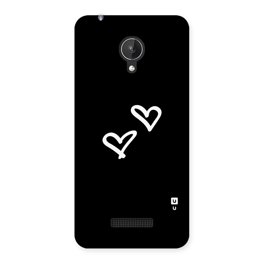 Hearts Love Back Case for Micromax Canvas Spark Q380