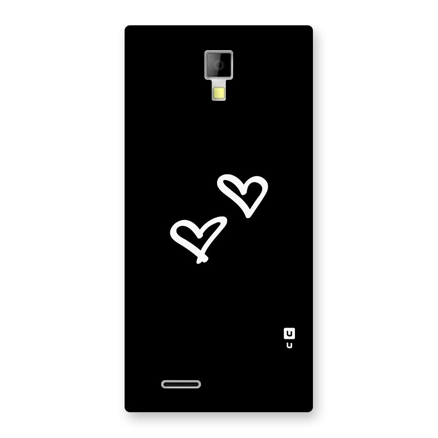 Hearts Love Back Case for Micromax Canvas Xpress A99