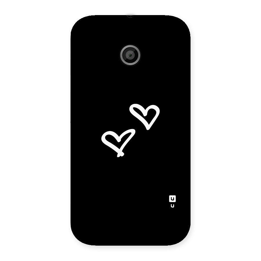 Hearts Love Back Case for Moto E