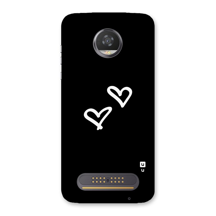 Hearts Love Back Case for Moto Z2 Play