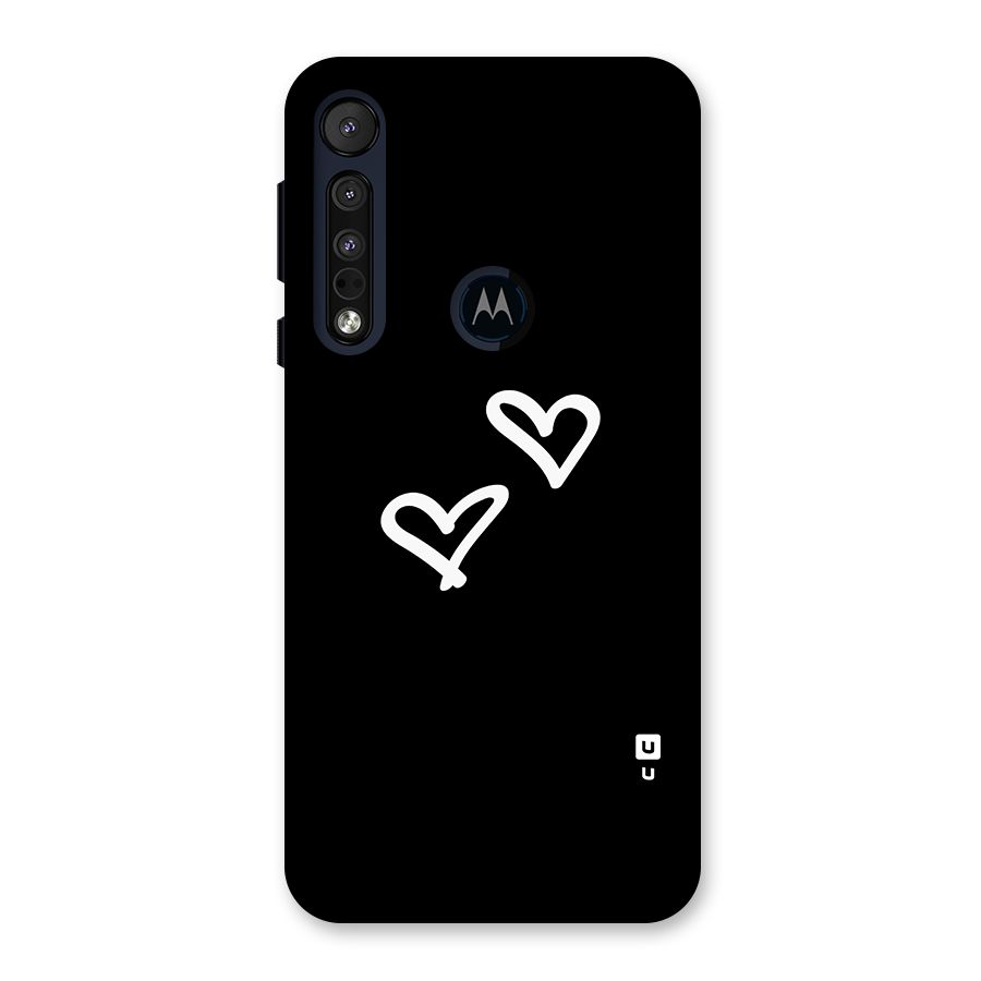Hearts Love Back Case for Motorola One Macro