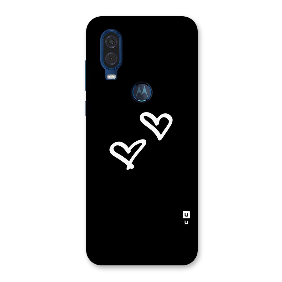 Hearts Love Back Case for Motorola One Vision