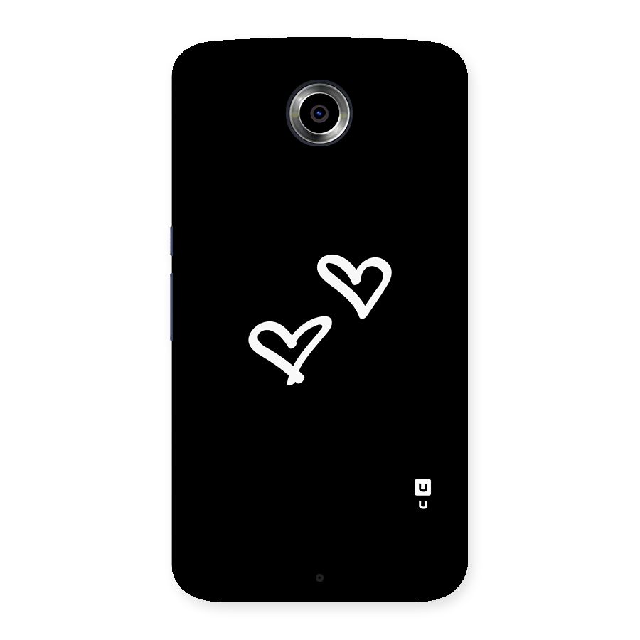 Hearts Love Back Case for Nexsus 6
