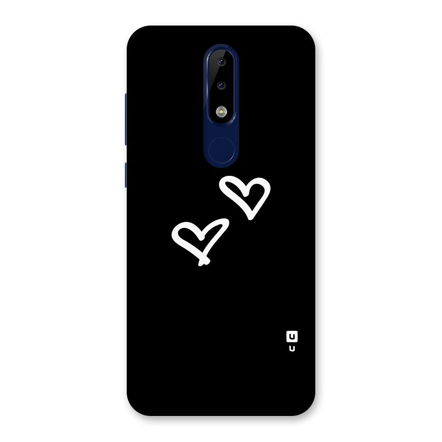 Hearts Love Back Case for Nokia 5.1 Plus