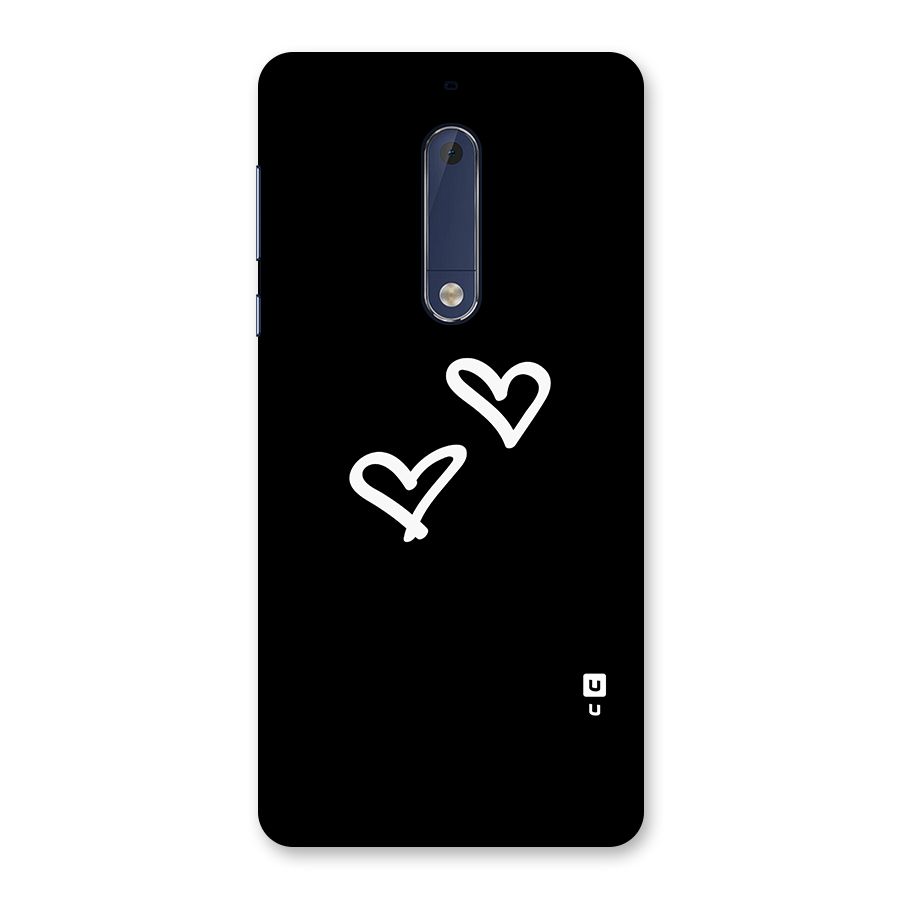Hearts Love Back Case for Nokia 5