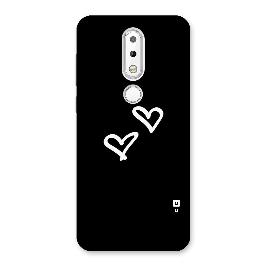 Hearts Love Back Case for Nokia 6.1 Plus