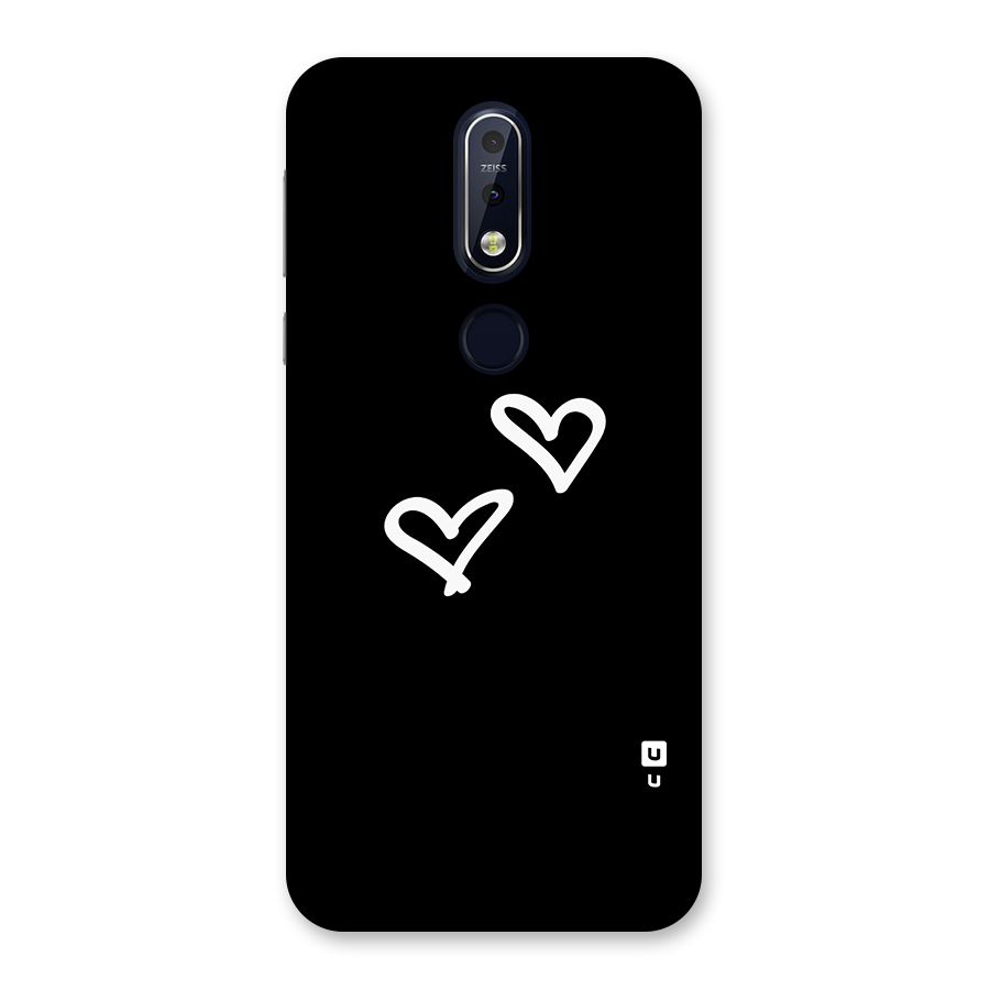 Hearts Love Back Case for Nokia 7.1