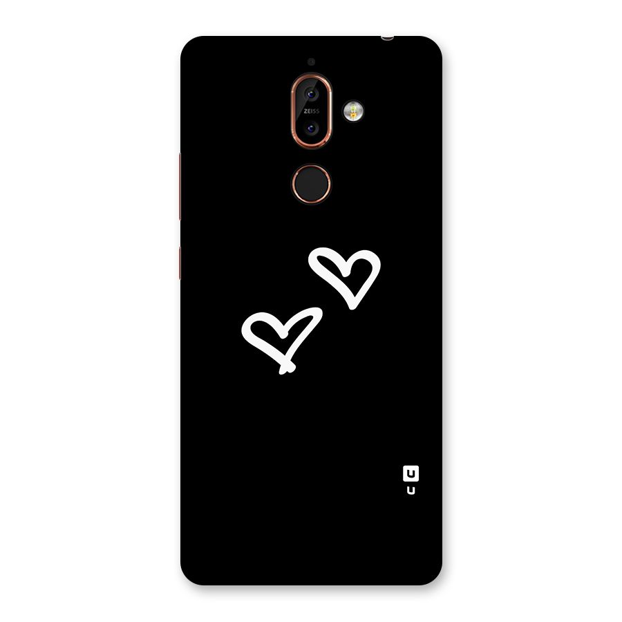 Hearts Love Back Case for Nokia 7 Plus