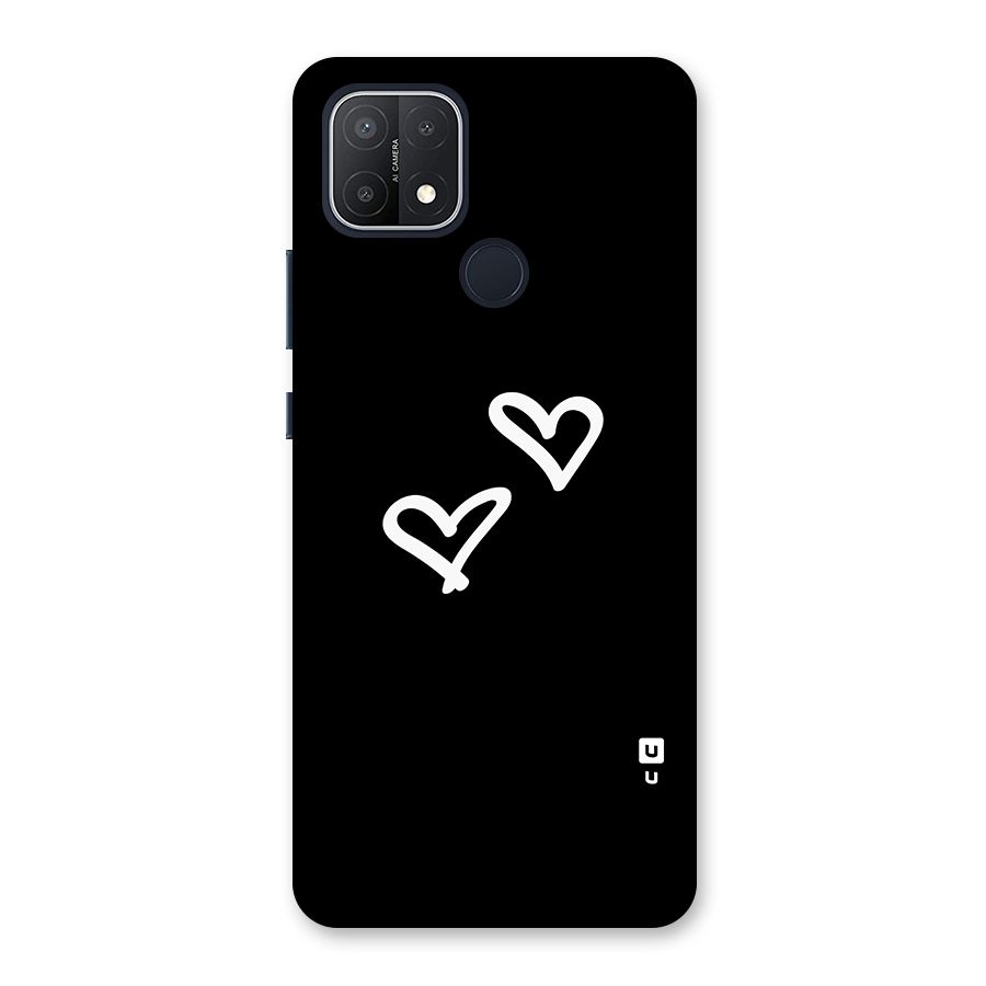 Hearts Love Back Case for Oppo A15
