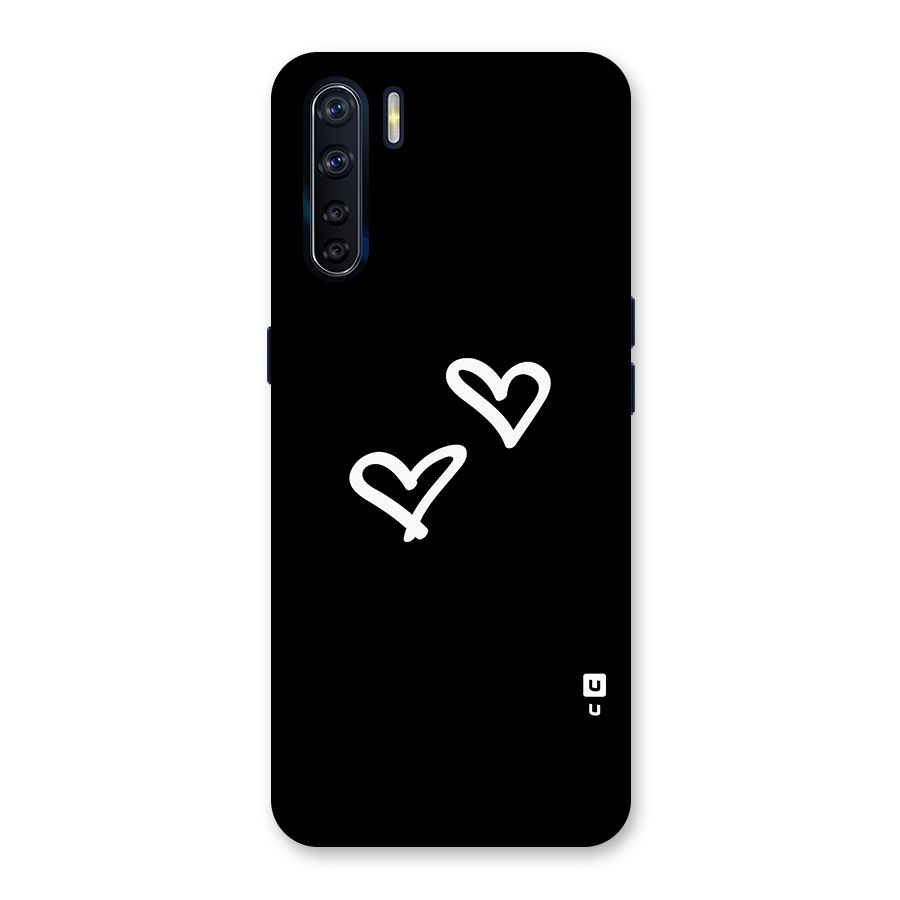 Hearts Love Back Case for Oppo F15