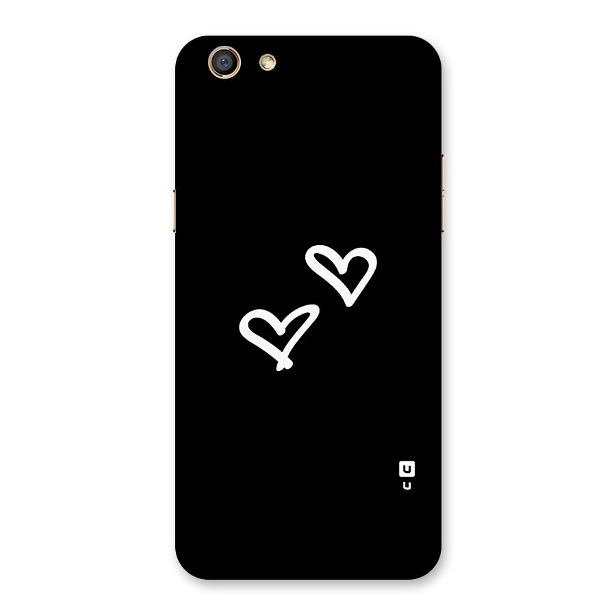 Hearts Love Back Case for Oppo F3