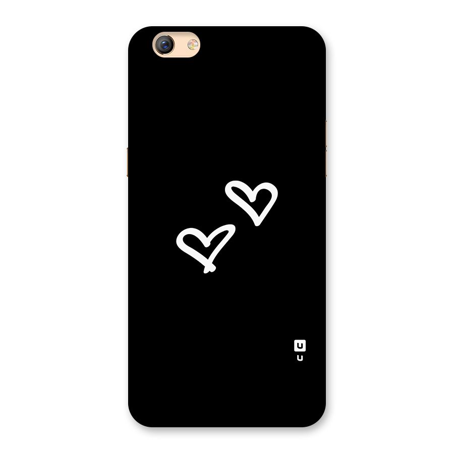 Hearts Love Back Case for Oppo F3 Plus
