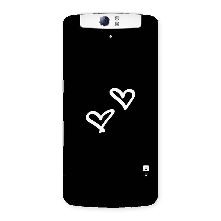 Hearts Love Back Case for Oppo N1