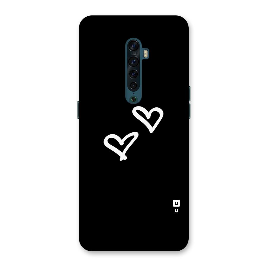 Hearts Love Back Case for Oppo Reno2