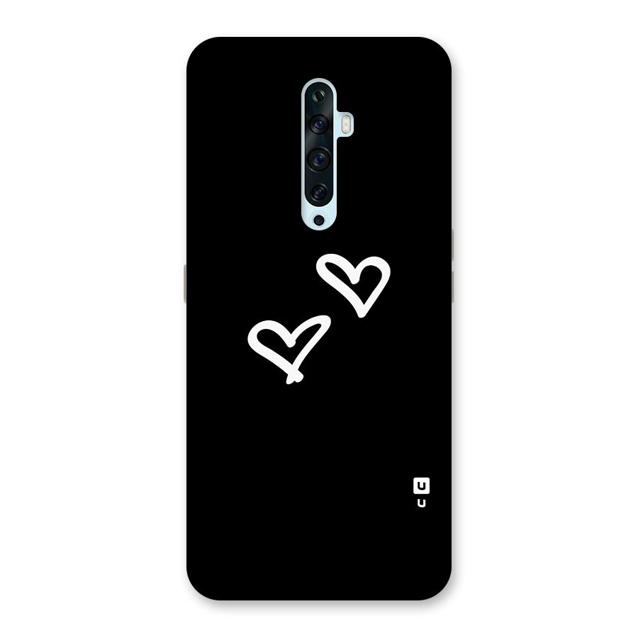 Hearts Love Back Case for Oppo Reno2 F