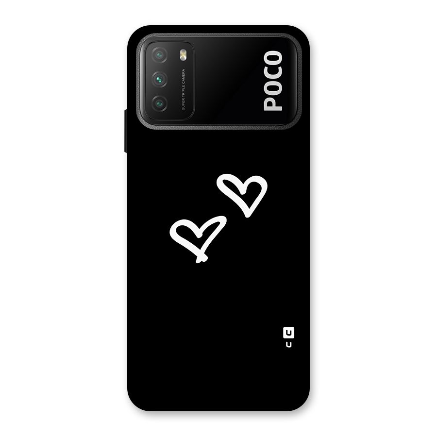 Hearts Love Back Case for Poco M3
