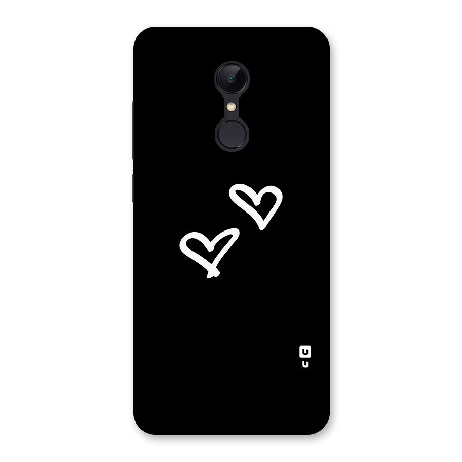 Hearts Love Back Case for Redmi 5