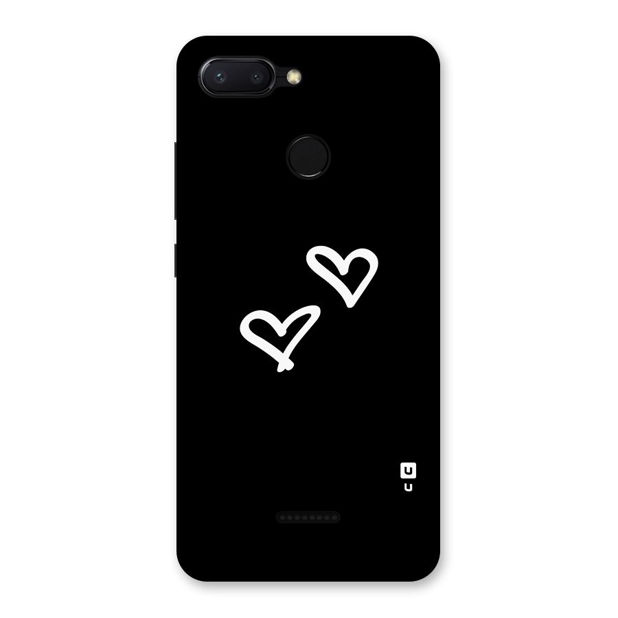 Hearts Love Back Case for Redmi 6