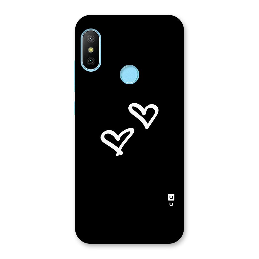 Hearts Love Back Case for Redmi 6 Pro
