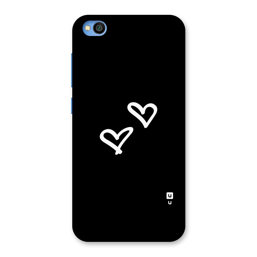 Hearts Love Back Case for Redmi Go
