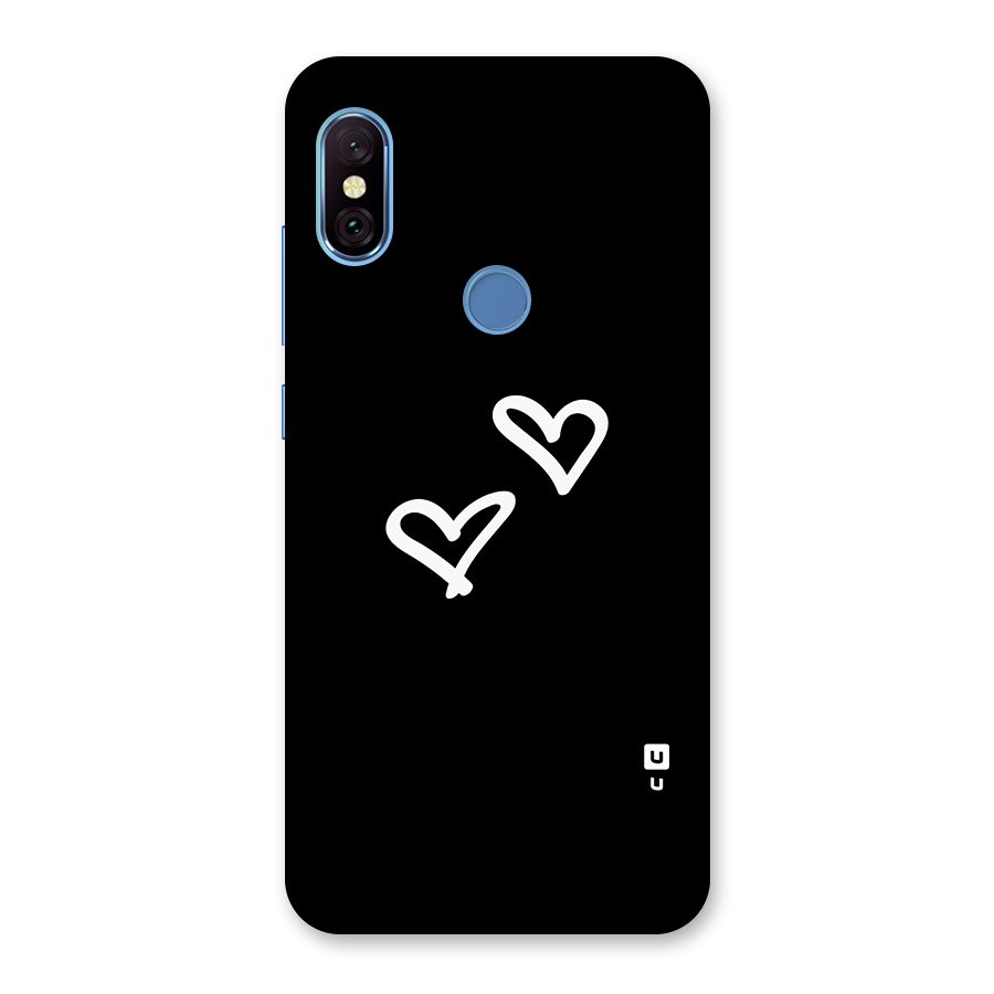 Hearts Love Back Case for Redmi Note 6 Pro