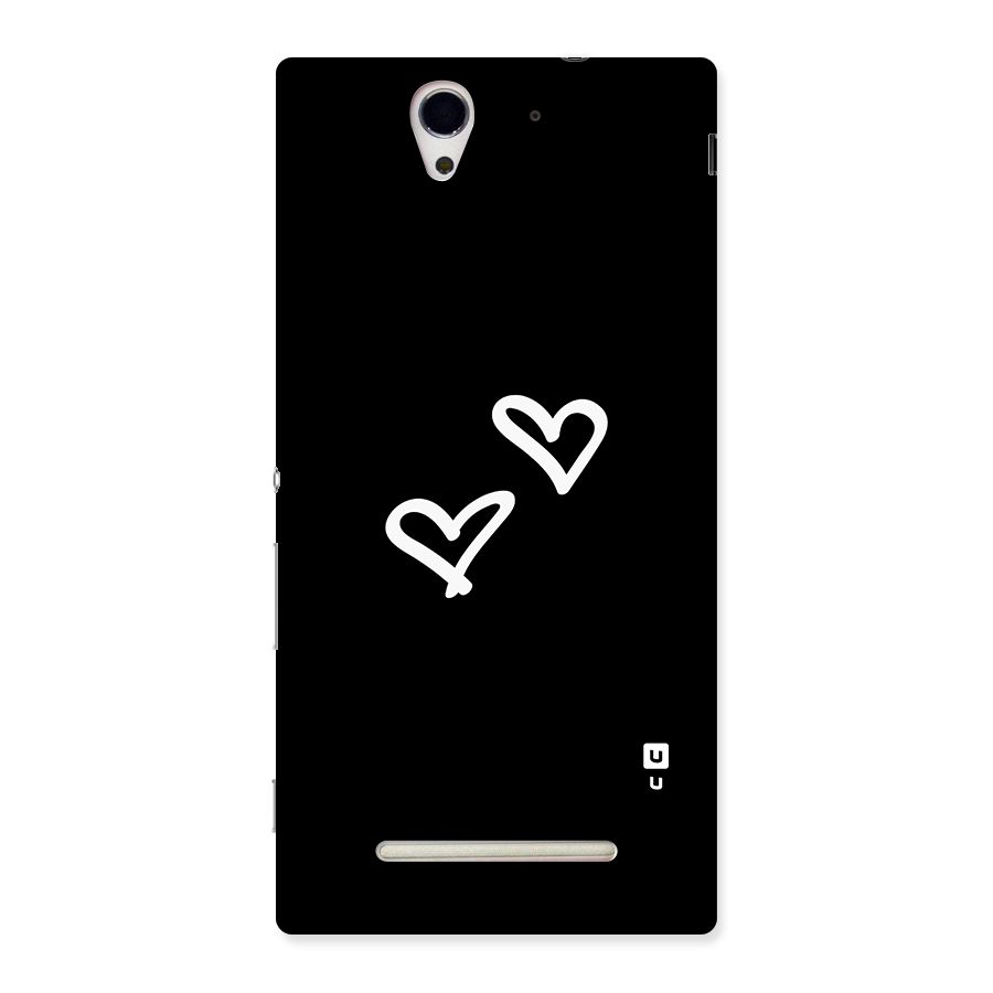Hearts Love Back Case for Sony Xperia C3