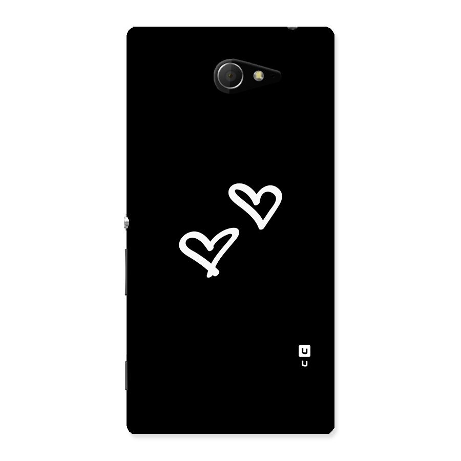 Hearts Love Back Case for Sony Xperia M2