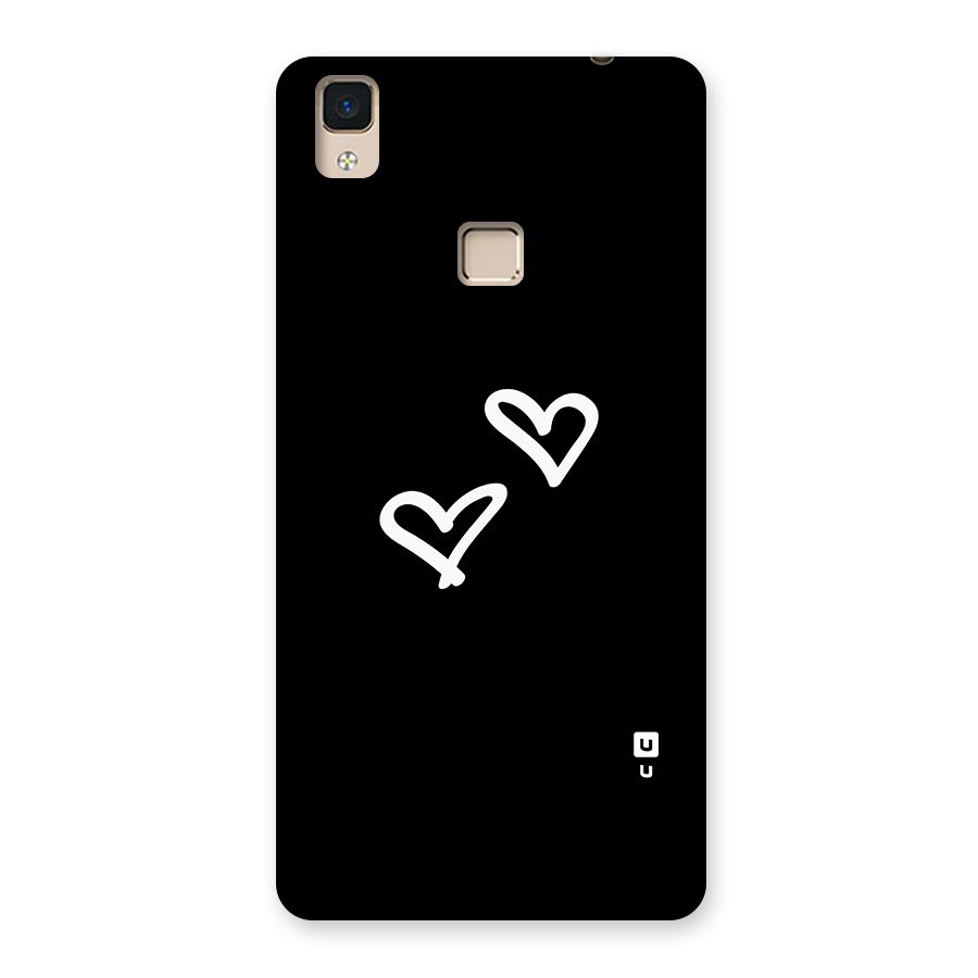 Hearts Love Back Case for V3 Max