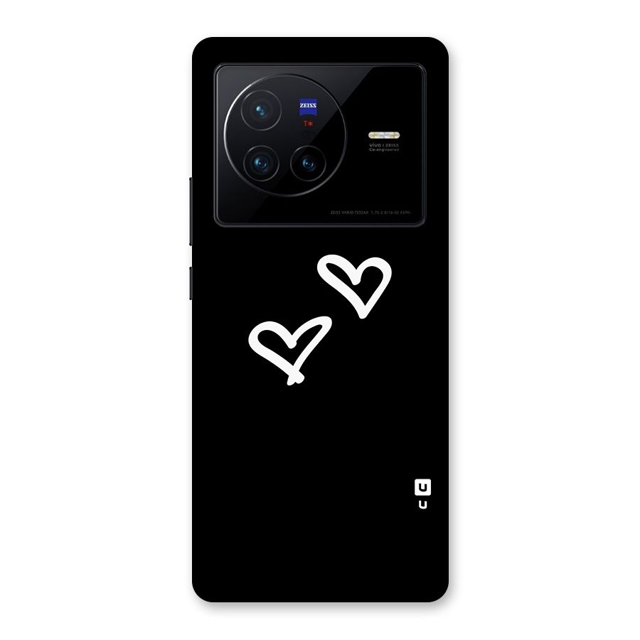 Hearts Love Back Case for Vivo X80