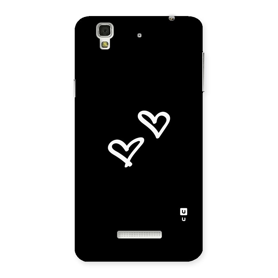 Hearts Love Back Case for Yu Yureka