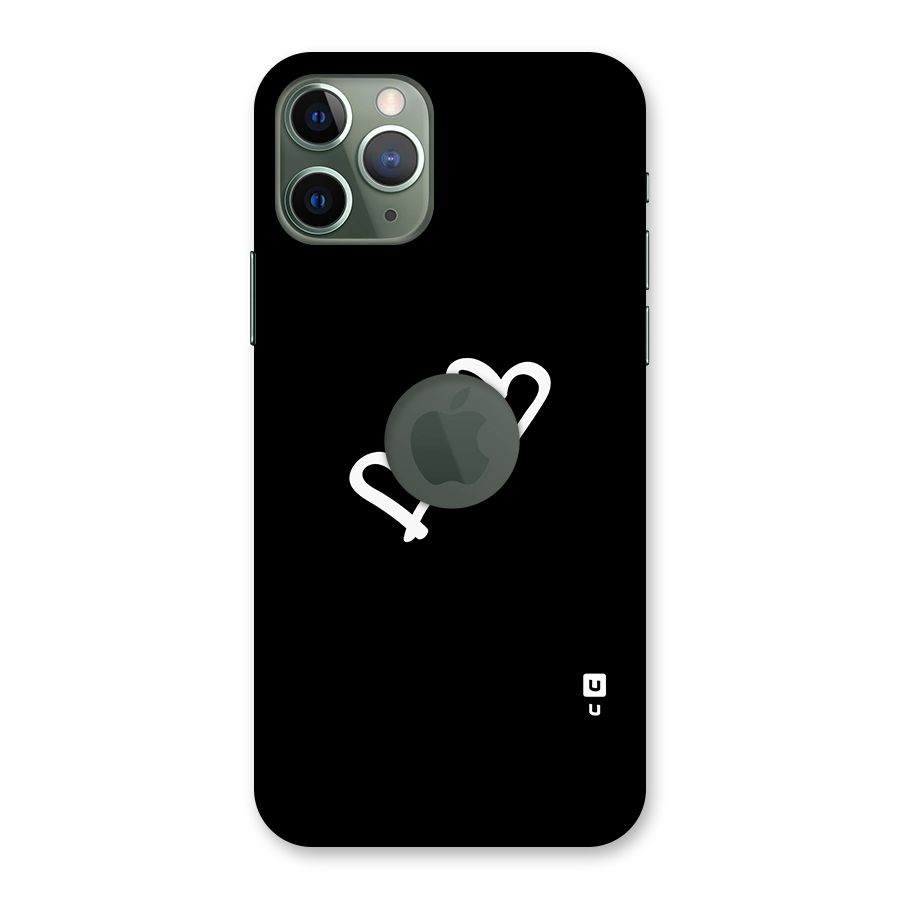 Hearts Love Back Case for iPhone 11 Pro Logo  Cut